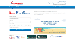 Desktop Screenshot of mypayworld.com