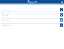 Tablet Screenshot of mypayworld.com